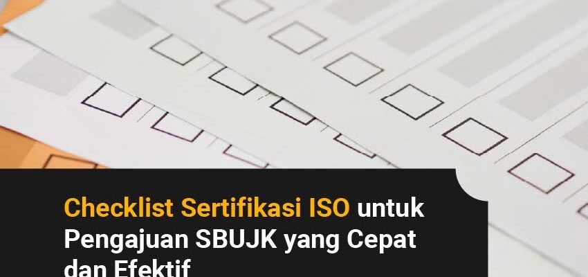 Checklist Sertifikasi ISO